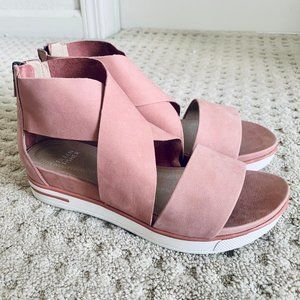 Eileen Fisher Sport Platform Sandal Dessert Rose